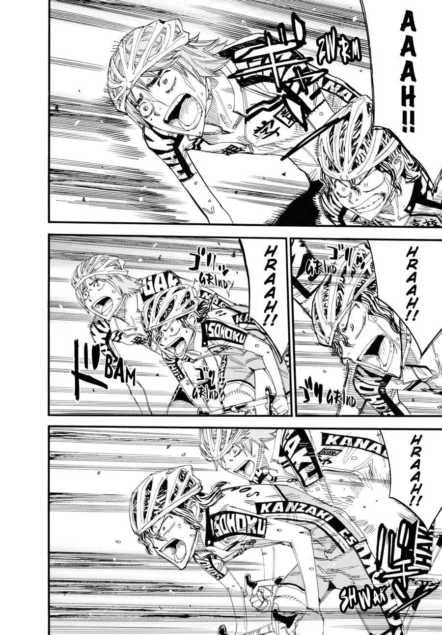 Yowamushi Pedal Chapter 477 page 16 - 