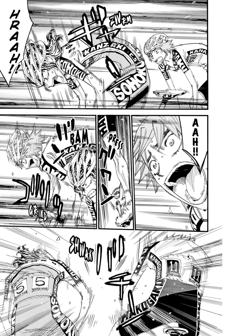 Yowamushi Pedal Chapter 477 page 17 - 