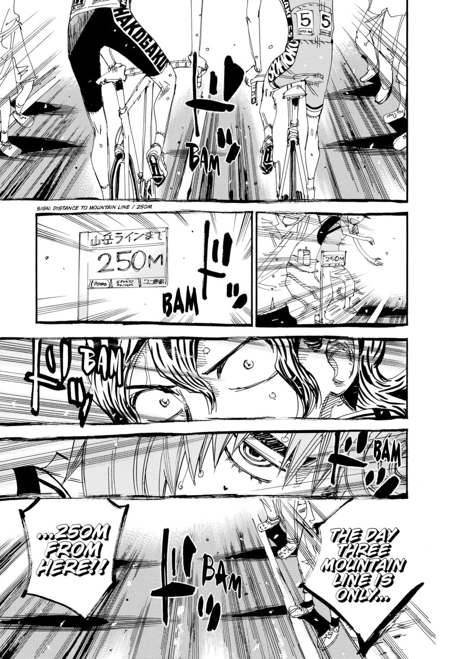 Yowamushi Pedal Chapter 477 page 4 - 