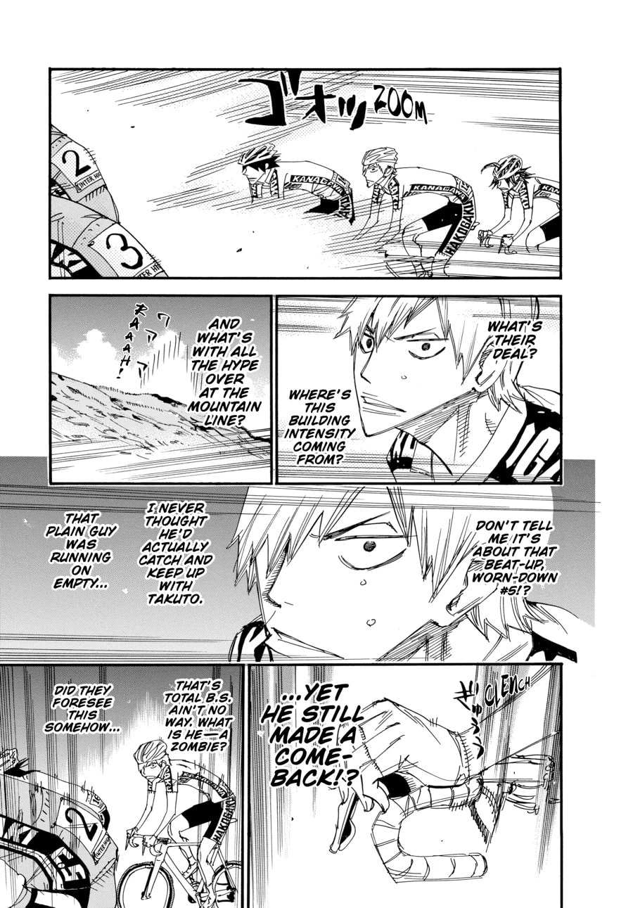 Yowamushi Pedal Chapter 477 page 7 - 