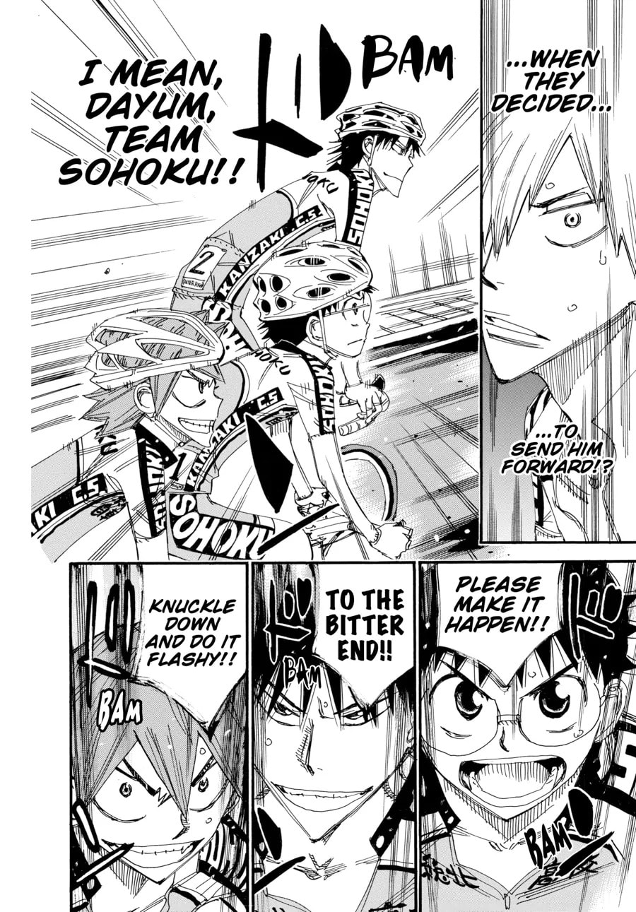 Yowamushi Pedal Chapter 477 page 8 - 