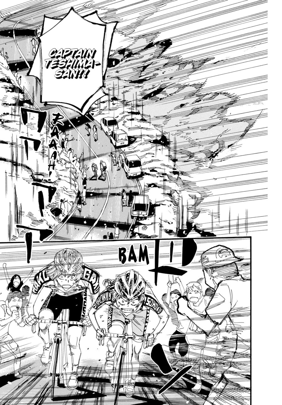 Yowamushi Pedal Chapter 477 page 9 - 