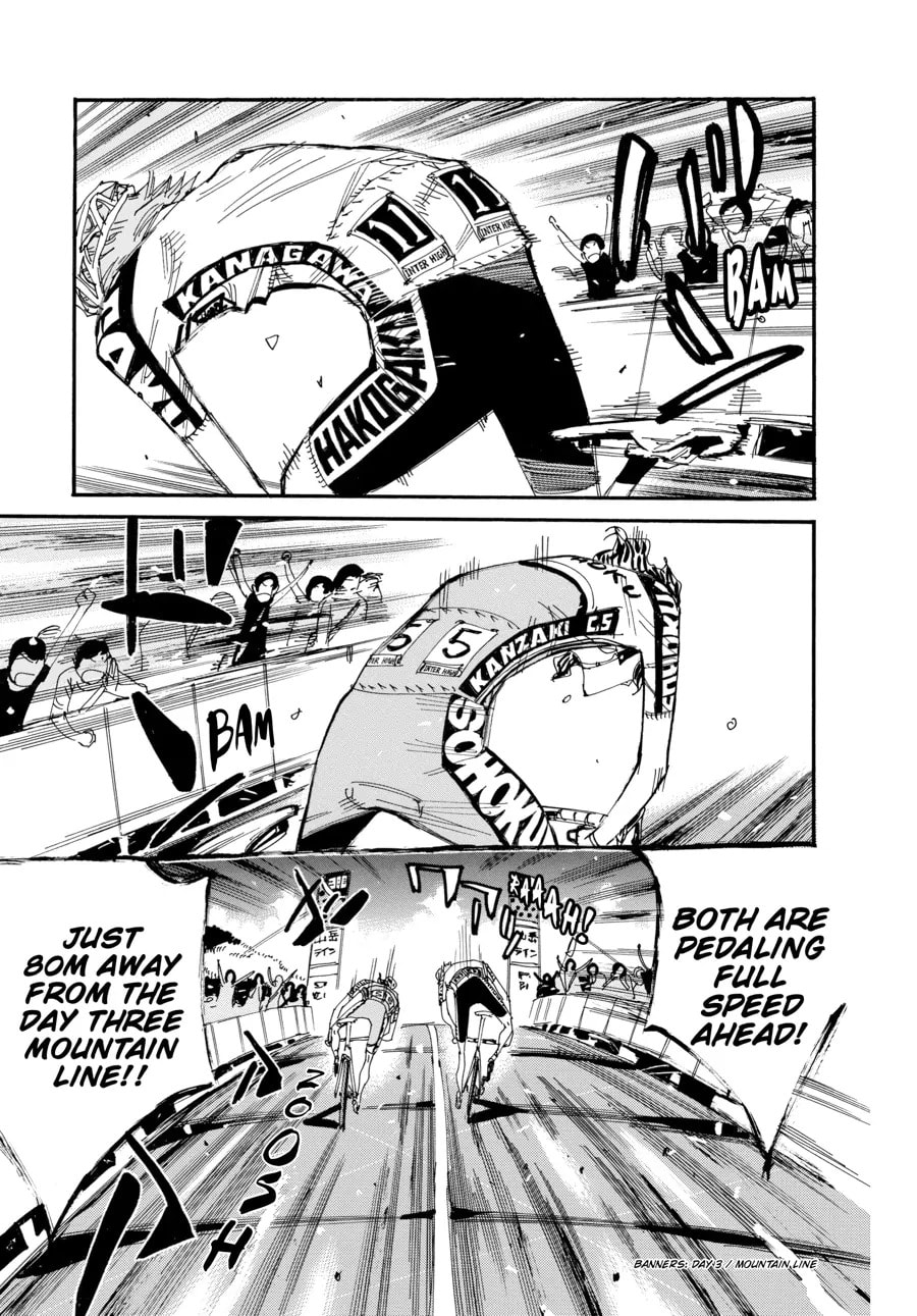 Yowamushi Pedal Chapter 479 page 11 - 