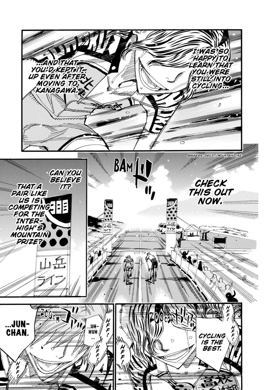 Yowamushi Pedal Chapter 479 page 18 - 