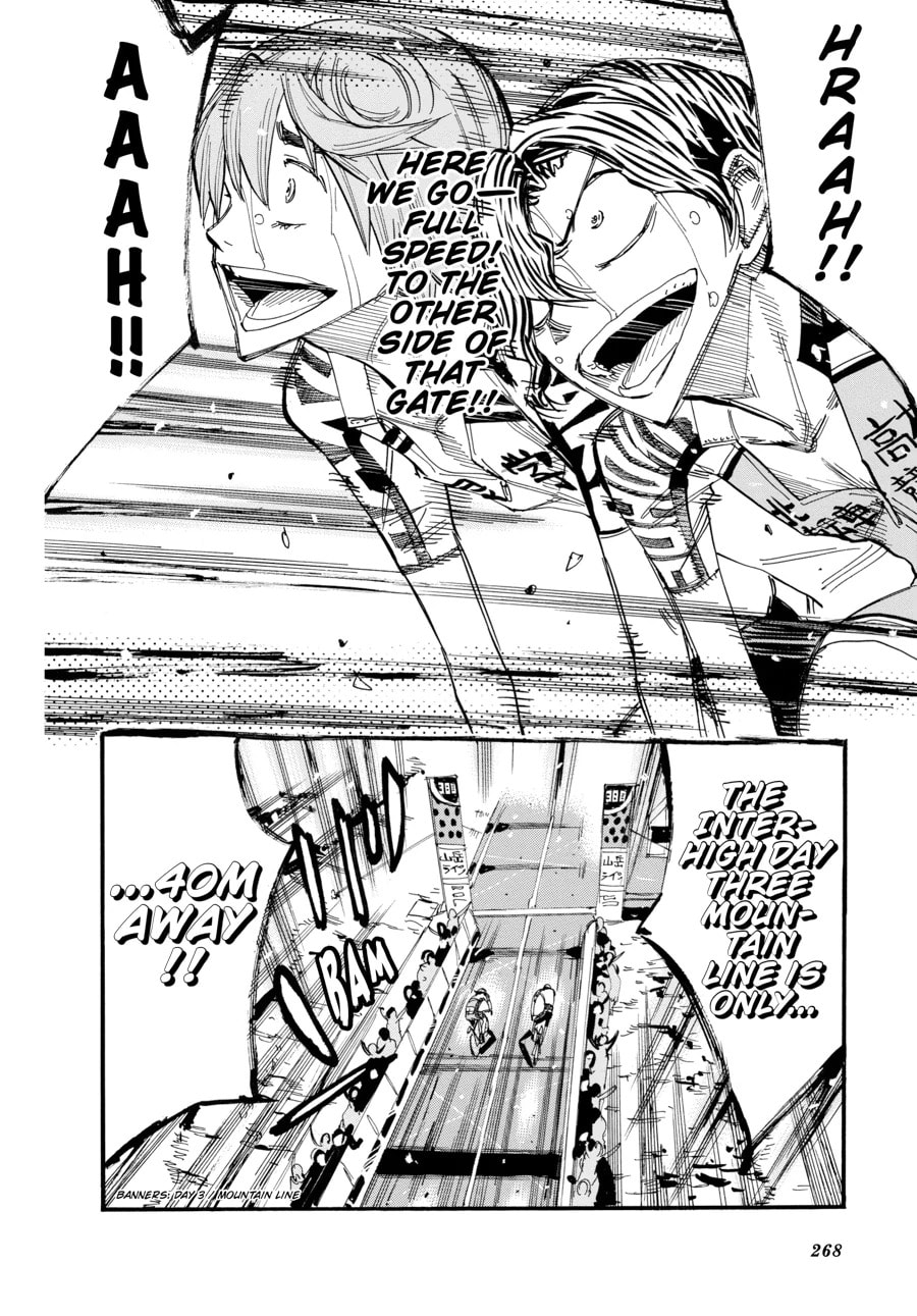 Yowamushi Pedal Chapter 479 page 19 - 