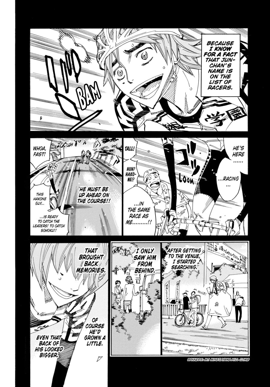 Yowamushi Pedal Chapter 479 page 4 - 