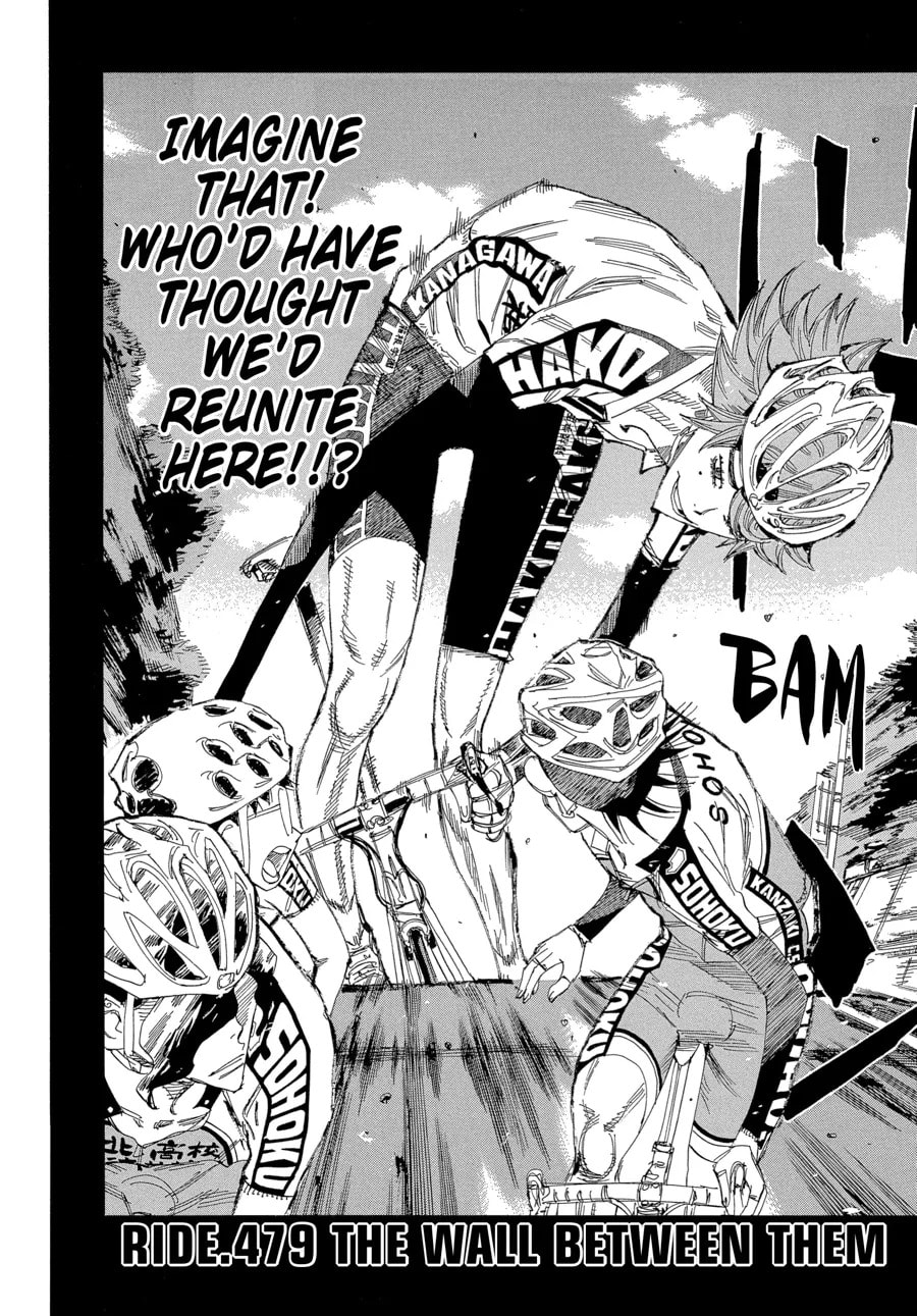 Yowamushi Pedal Chapter 479 page 6 - 