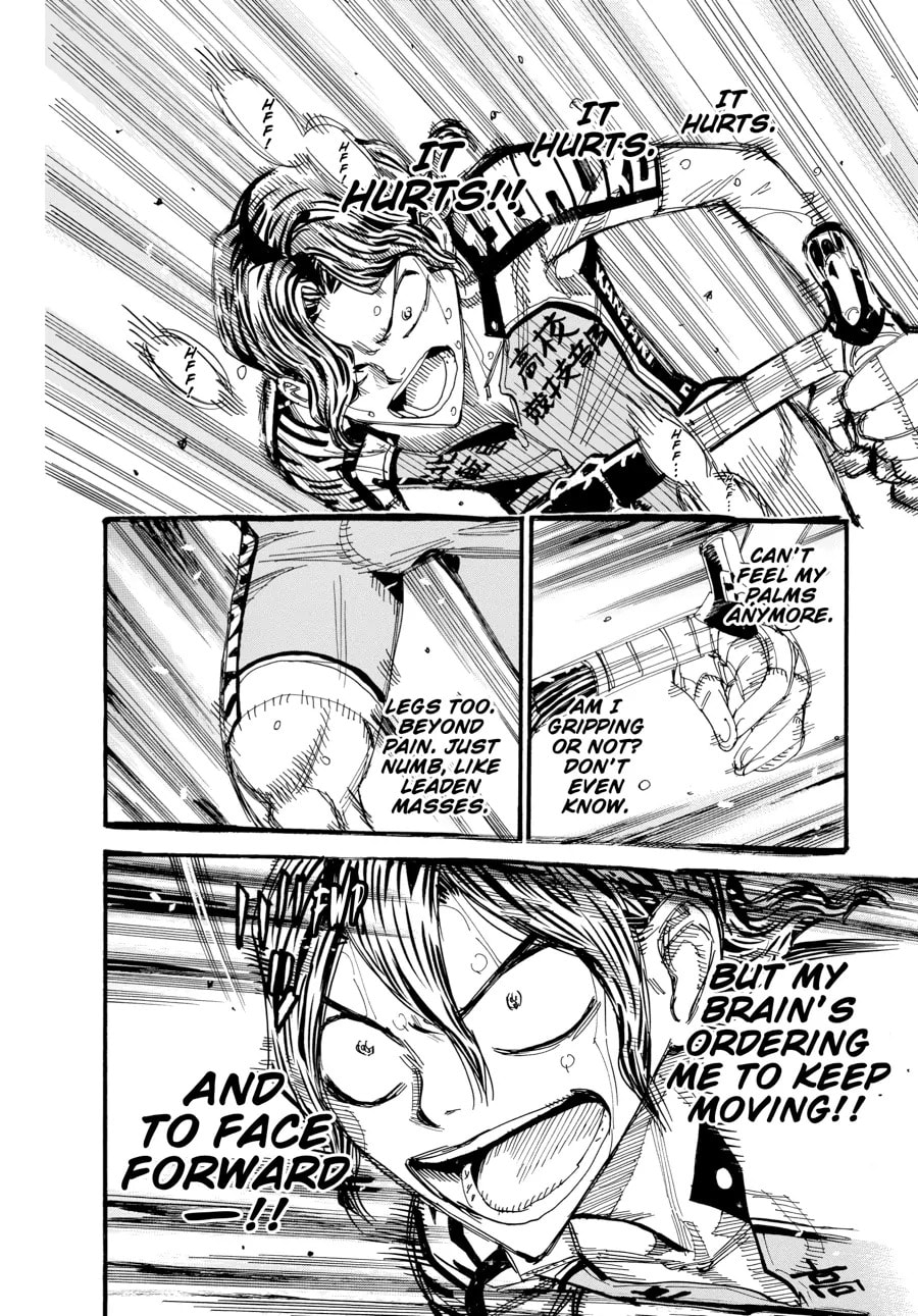 Yowamushi Pedal Chapter 480 page 2 - 
