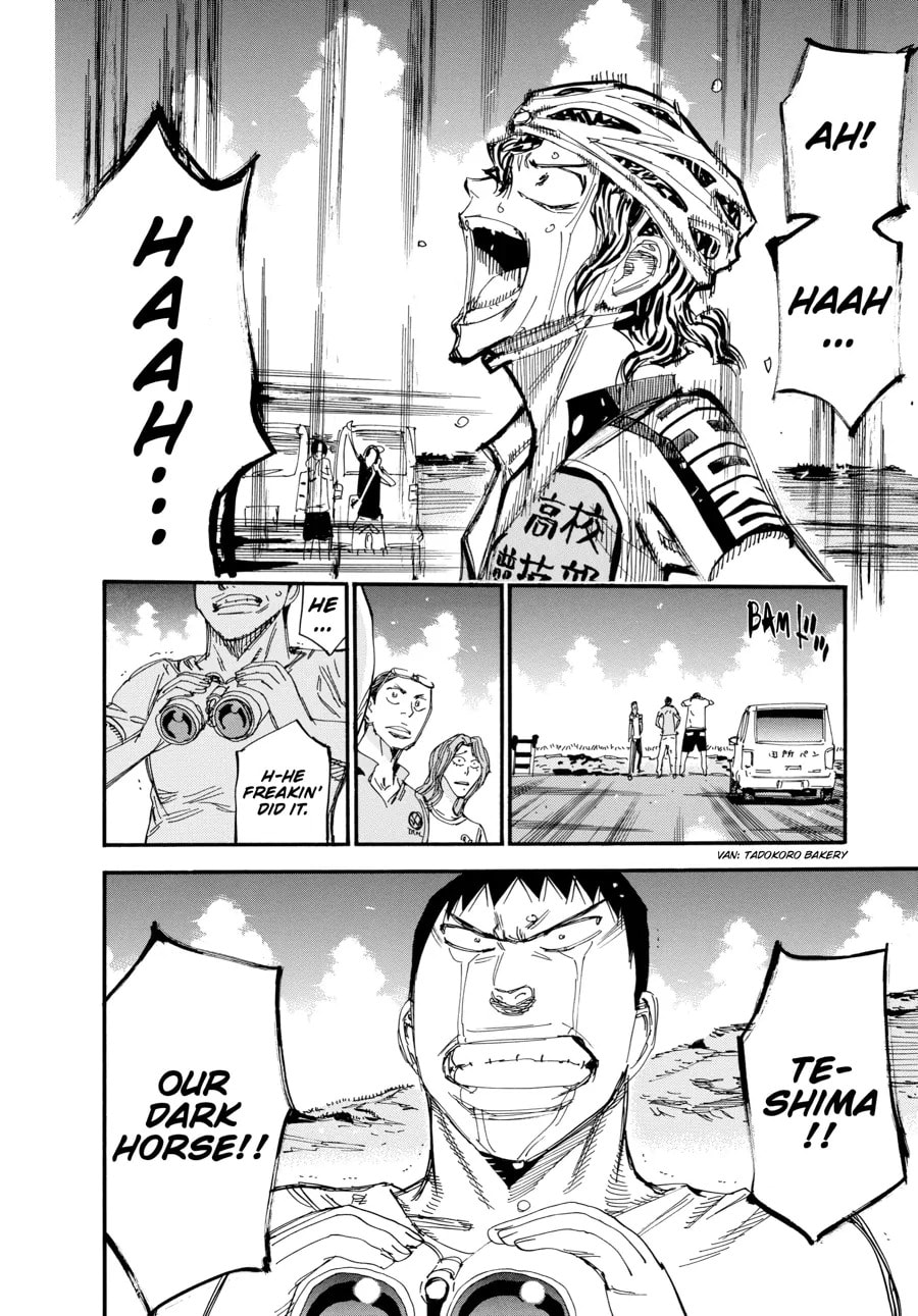 Yowamushi Pedal Chapter 480 page 17 - 