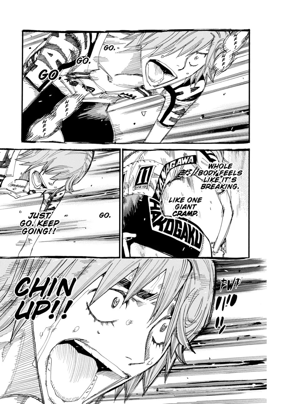 Yowamushi Pedal Chapter 480 page 3 - 