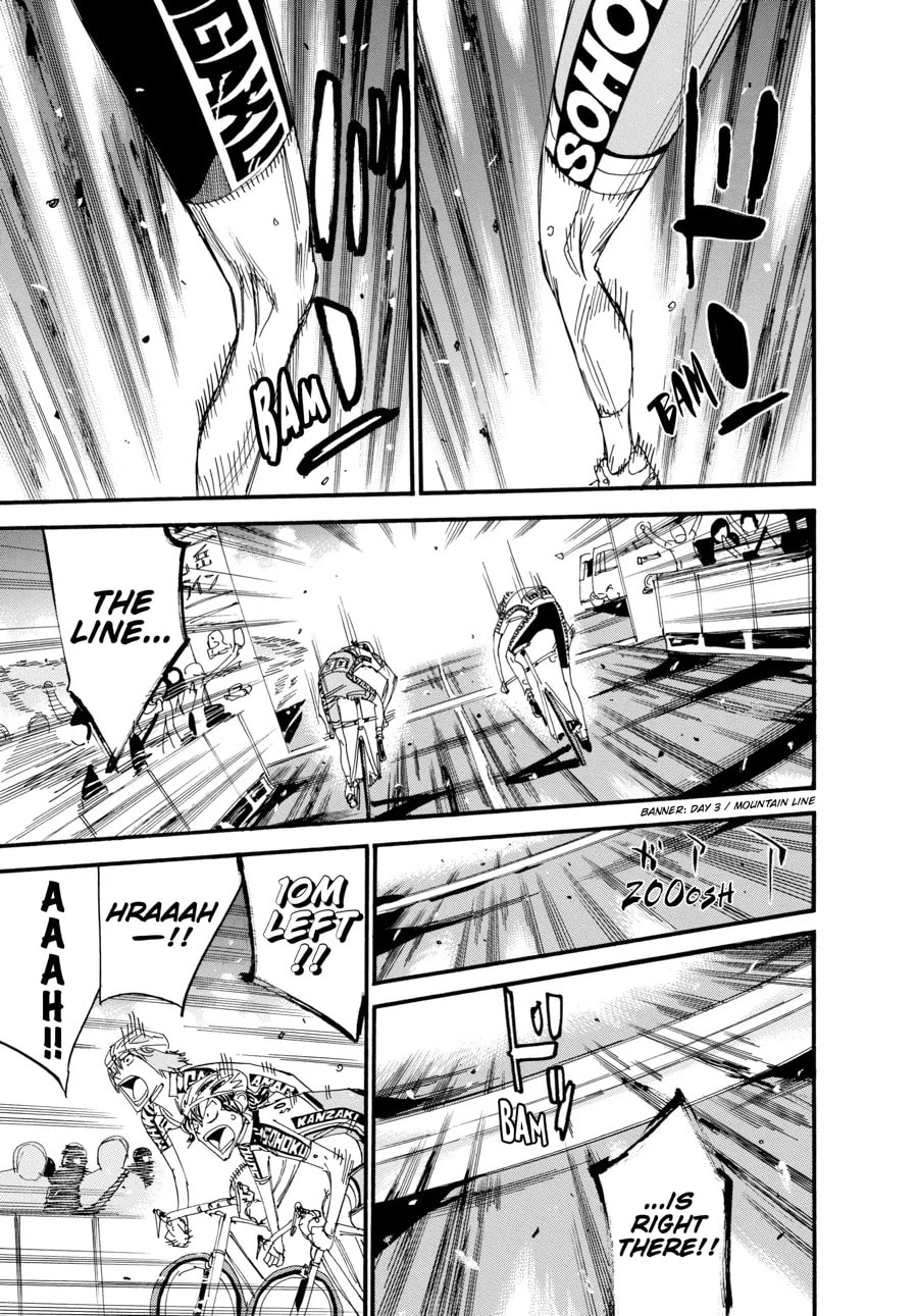Yowamushi Pedal Chapter 480 page 8 - 