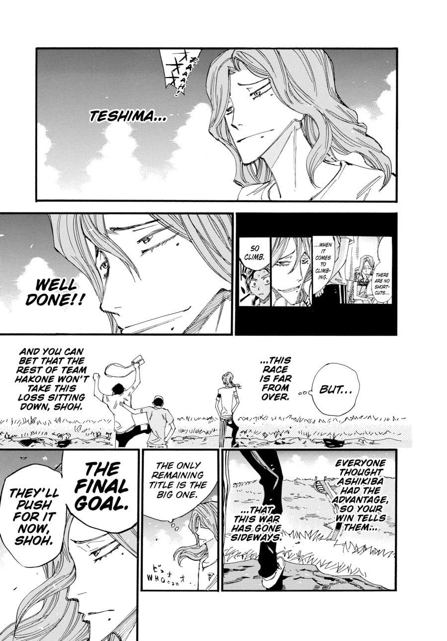 Yowamushi Pedal Chapter 481 page 12 - 