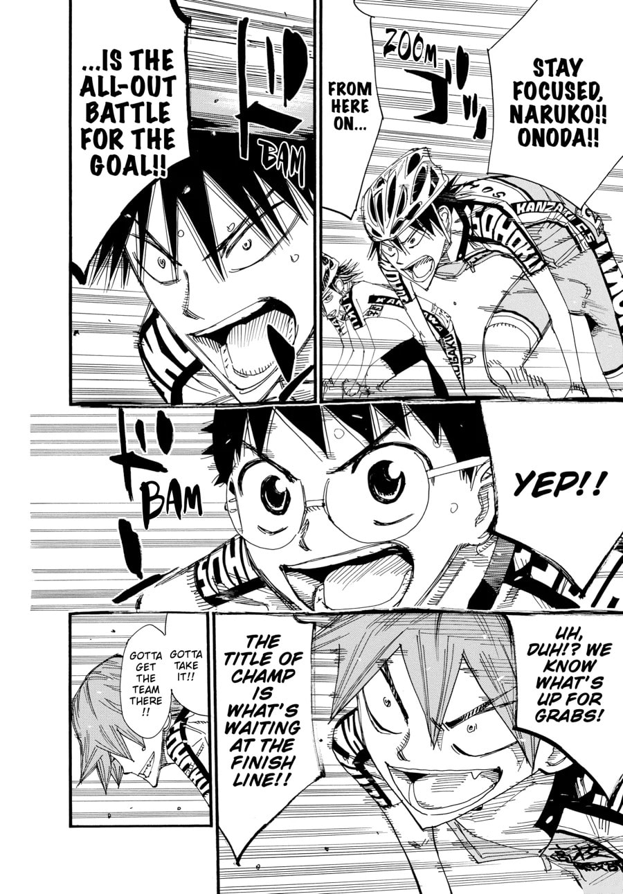 Yowamushi Pedal Chapter 481 page 14 - 
