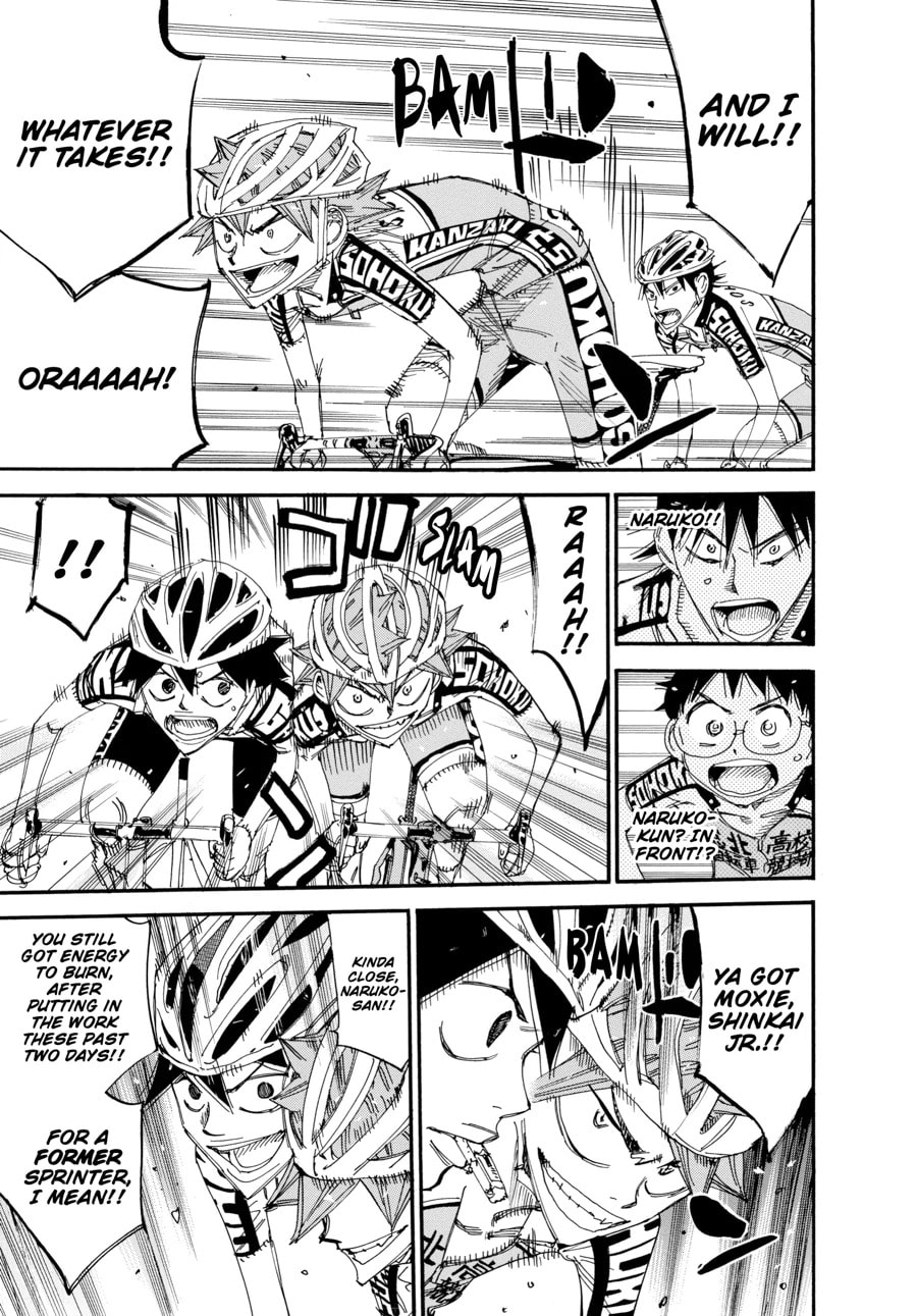 Yowamushi Pedal Chapter 481 page 15 - 