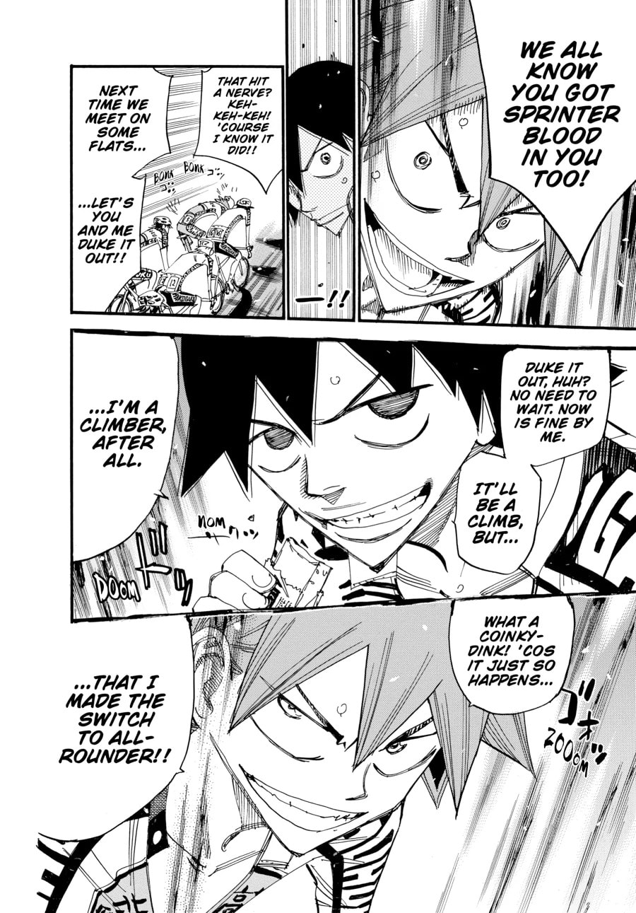 Yowamushi Pedal Chapter 481 page 16 - 