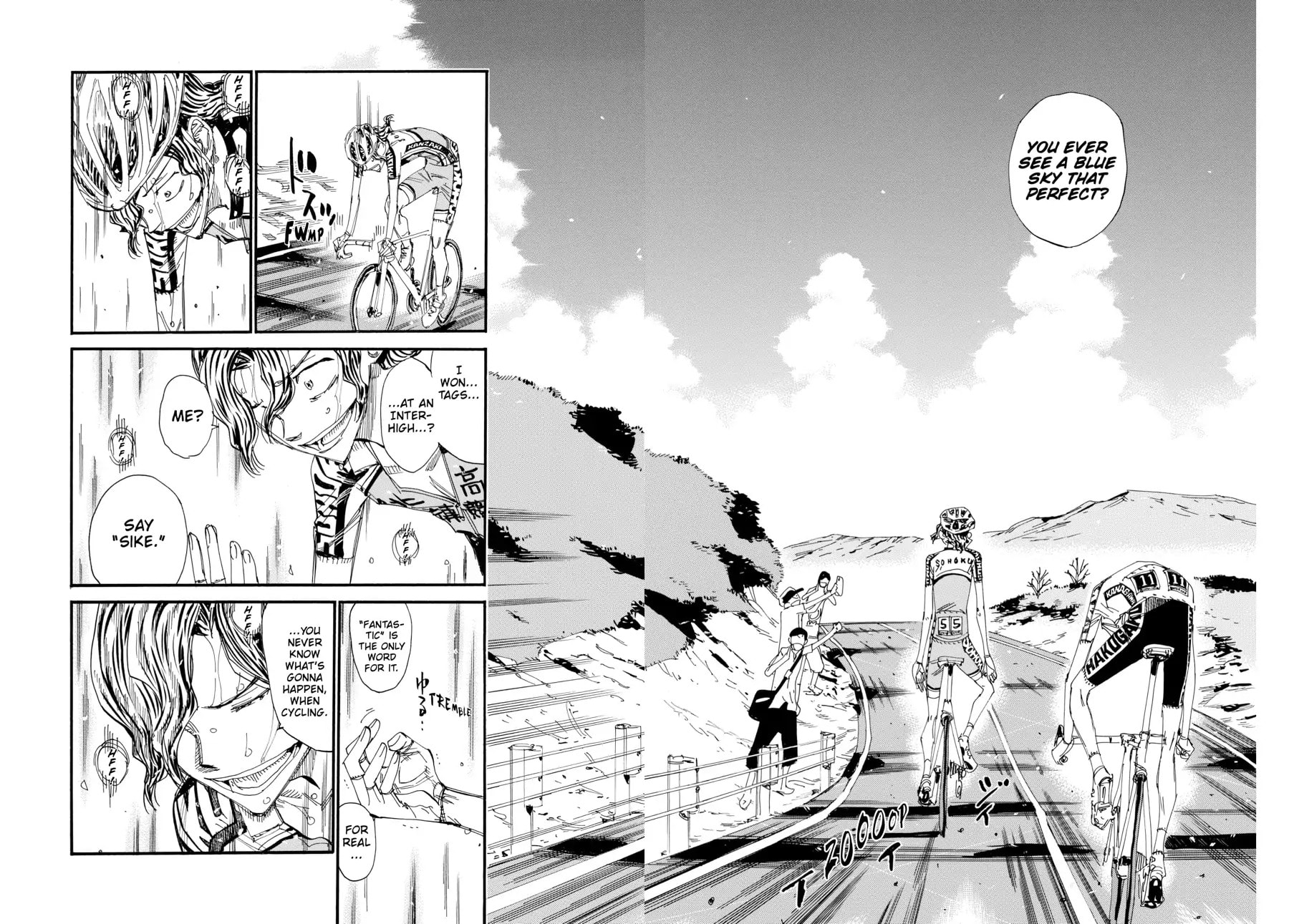 Yowamushi Pedal Chapter 481 page 4 - 