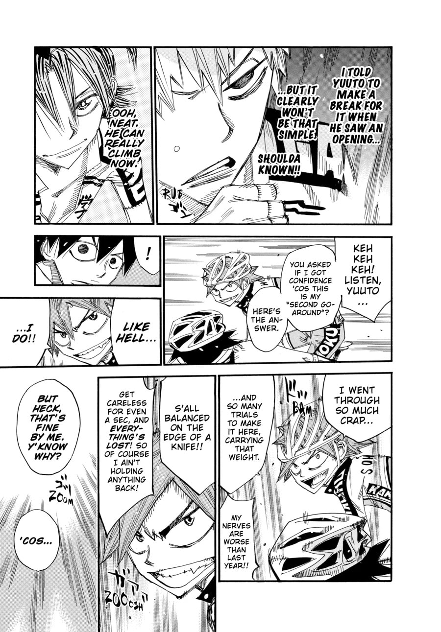 Yowamushi Pedal Chapter 482 page 13 - 