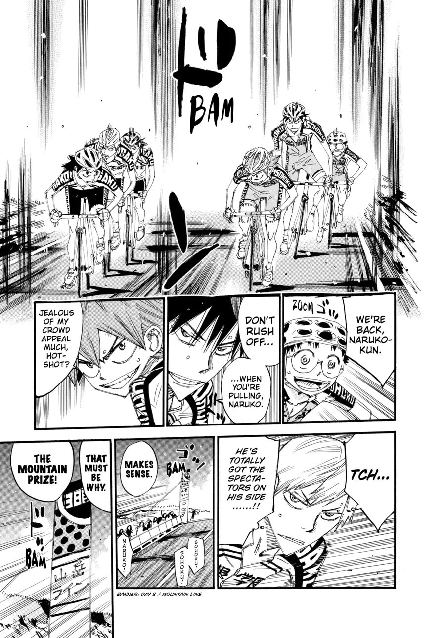 Yowamushi Pedal Chapter 482 page 17 - 