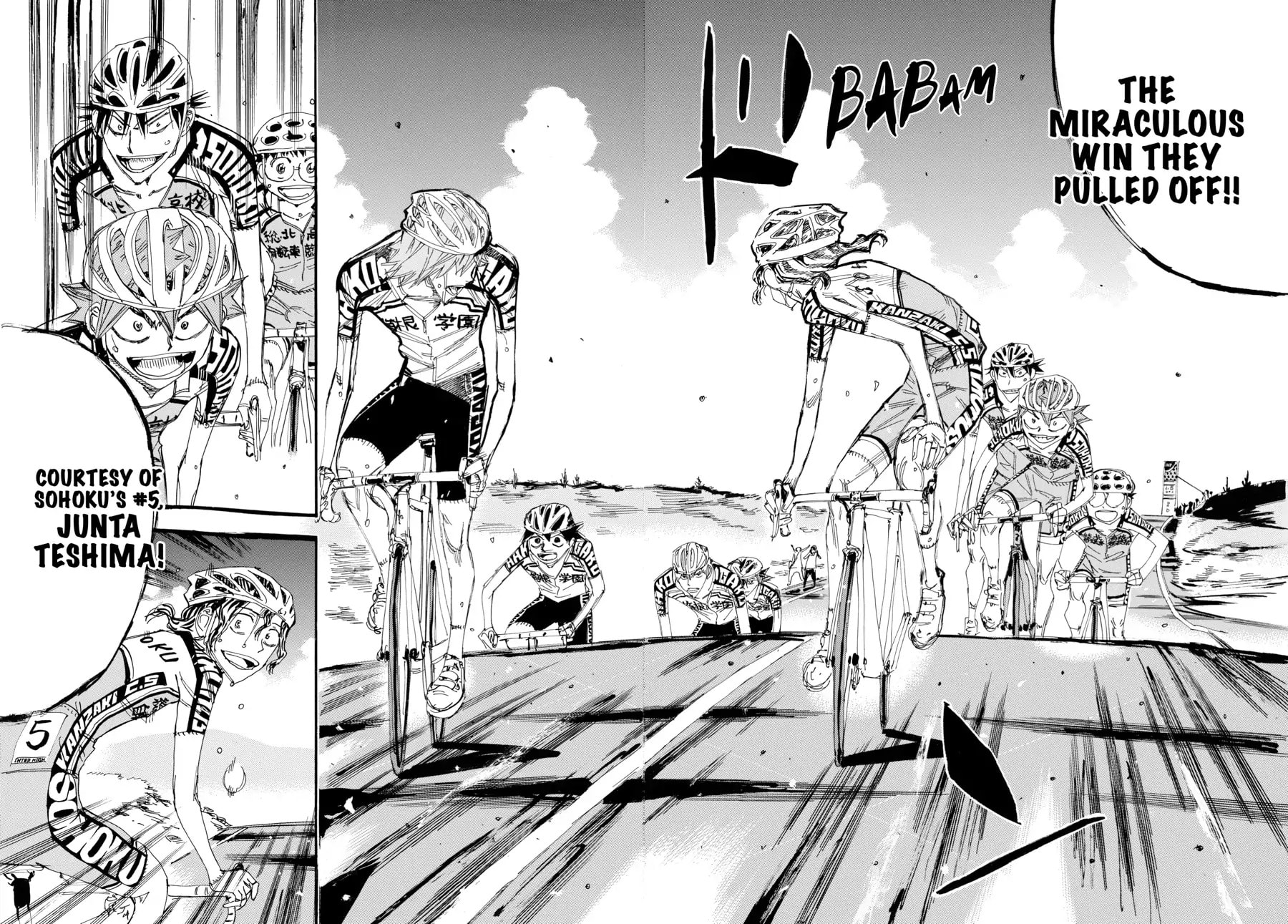 Yowamushi Pedal Chapter 482 page 18 - 