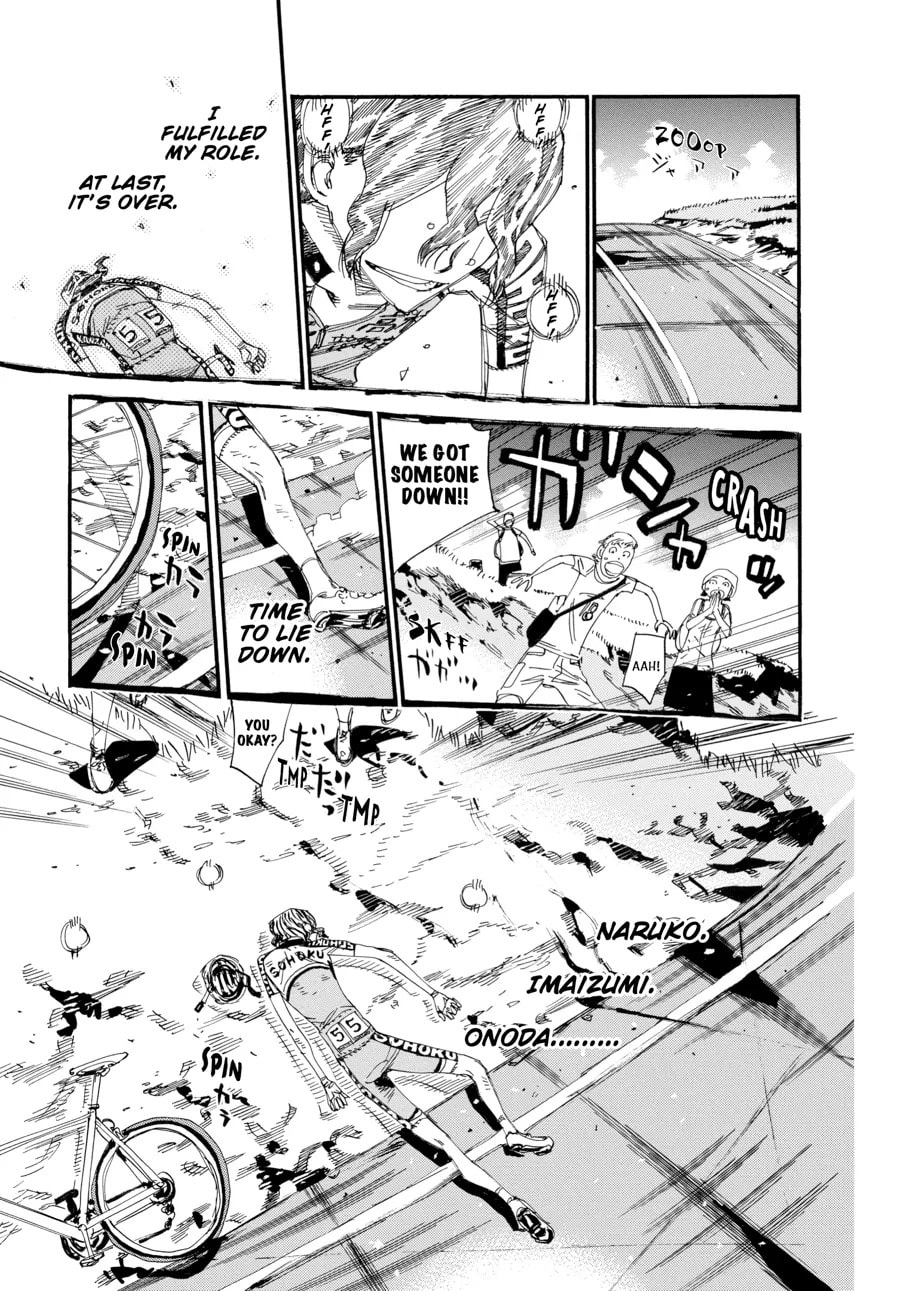 Yowamushi Pedal Chapter 482 page 22 - 