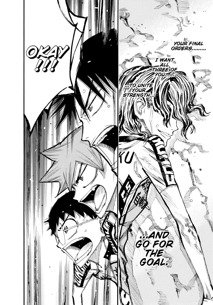 Yowamushi Pedal Chapter 482 page 23 - 