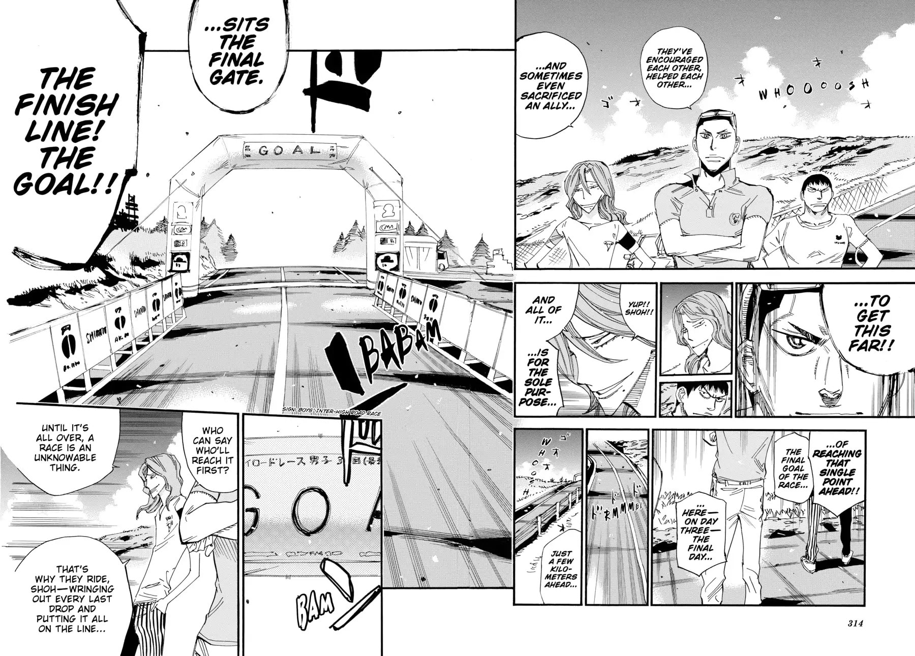 Yowamushi Pedal Chapter 482 page 4 - 