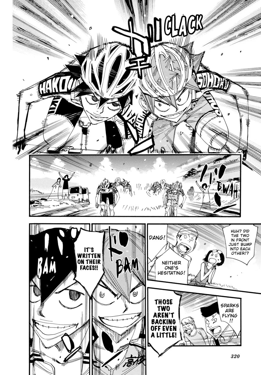 Yowamushi Pedal Chapter 482 page 8 - 