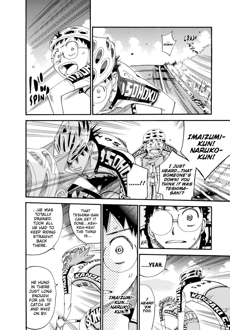 Yowamushi Pedal Chapter 483 page 2 - 