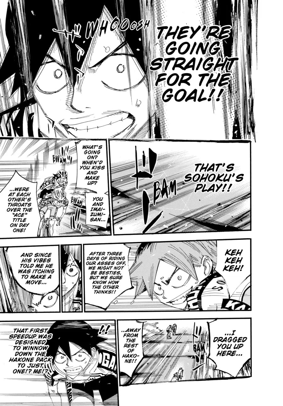 Yowamushi Pedal Chapter 483 page 12 - 