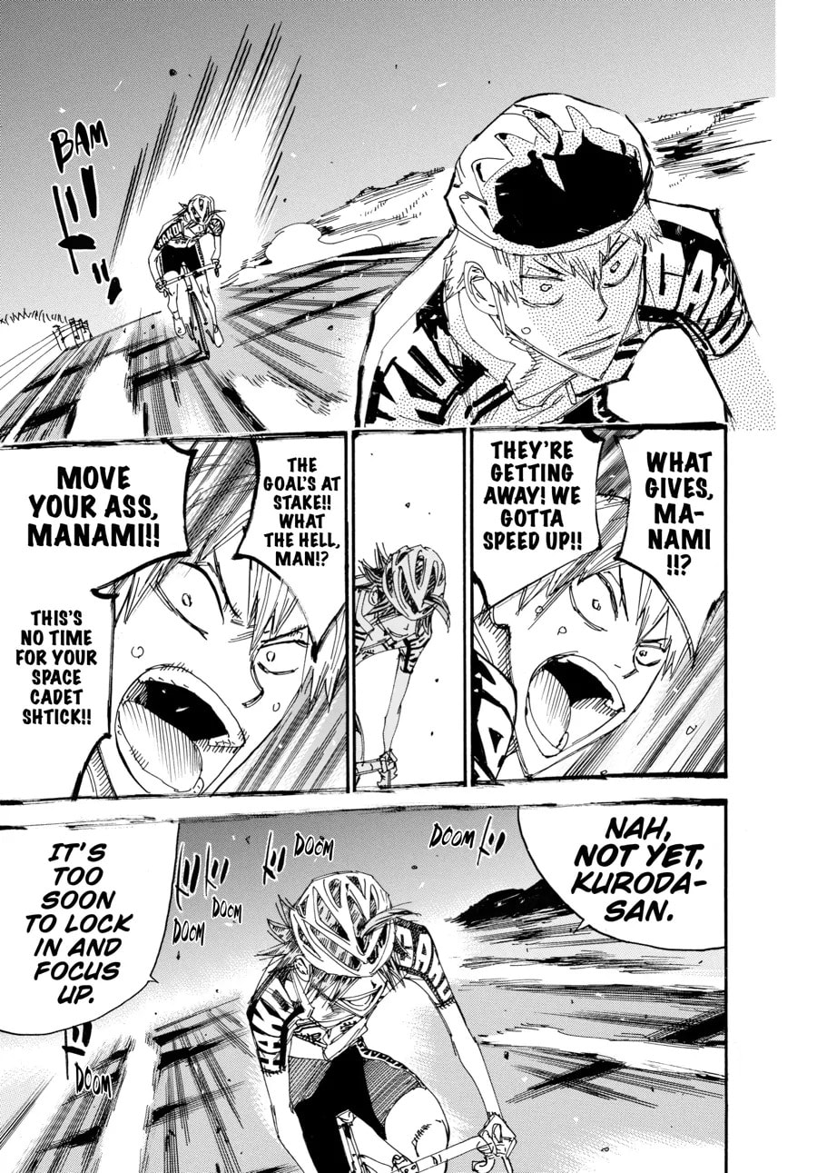 Yowamushi Pedal Chapter 483 page 14 - 