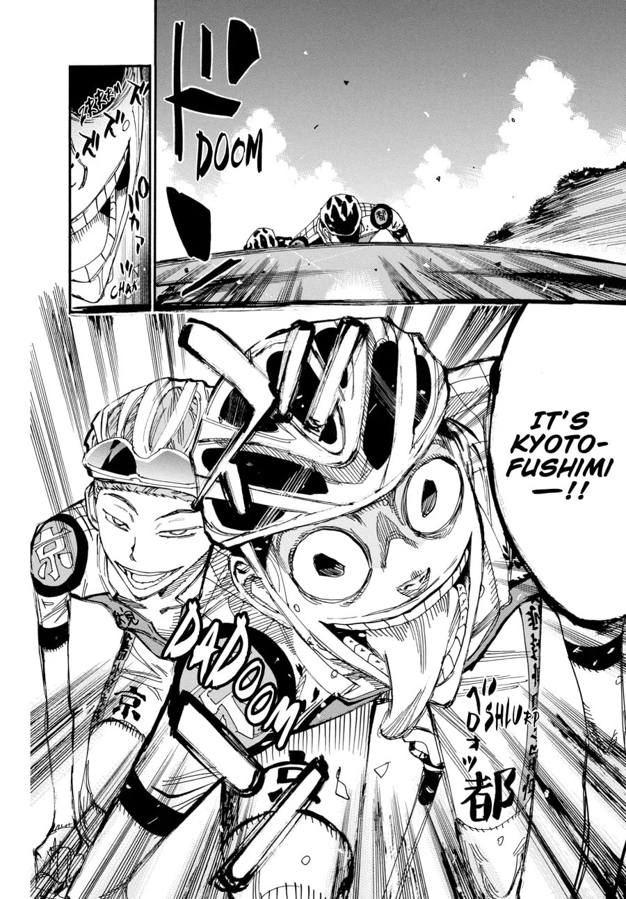 Yowamushi Pedal Chapter 483 page 17 - 
