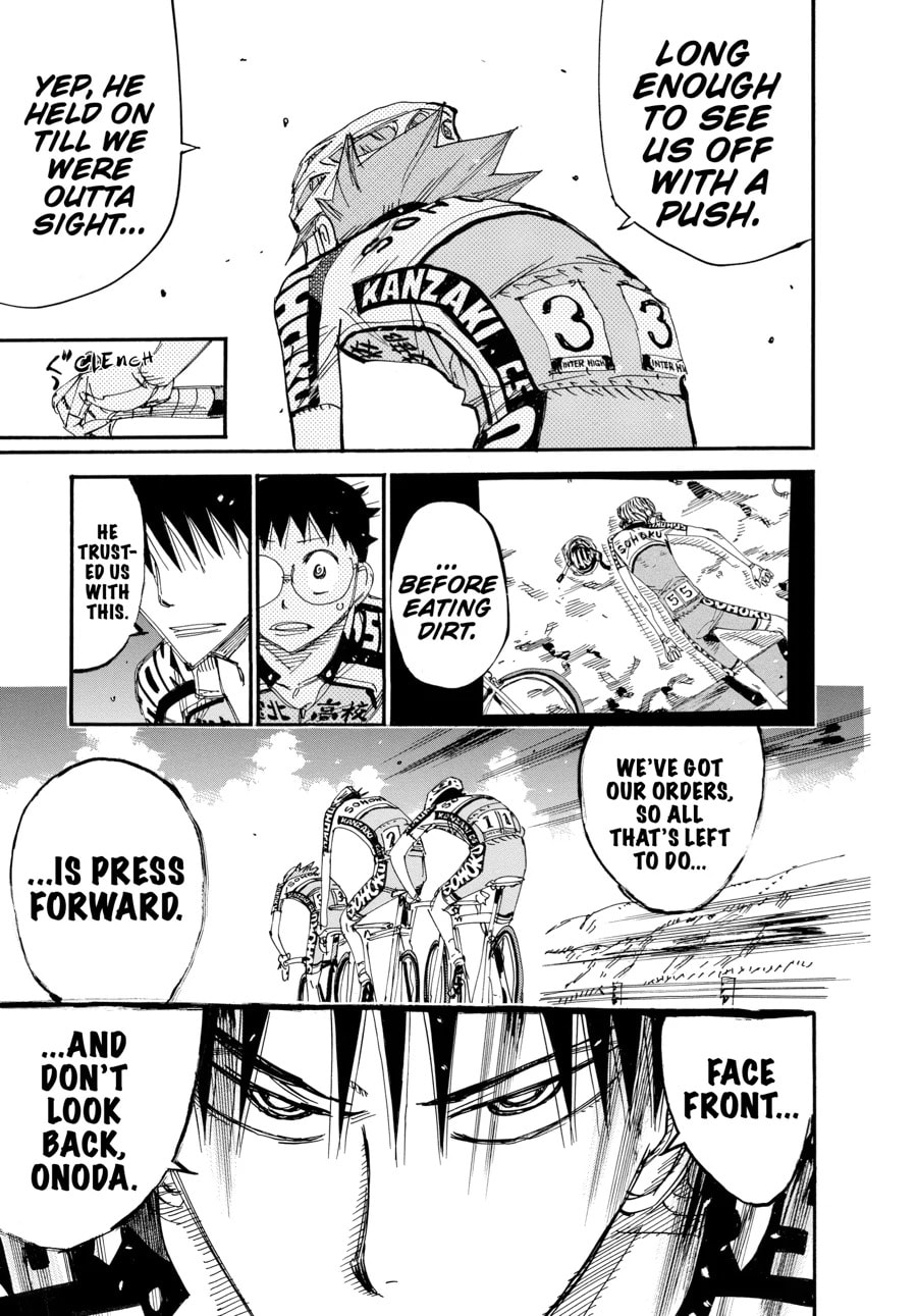 Yowamushi Pedal Chapter 483 page 3 - 