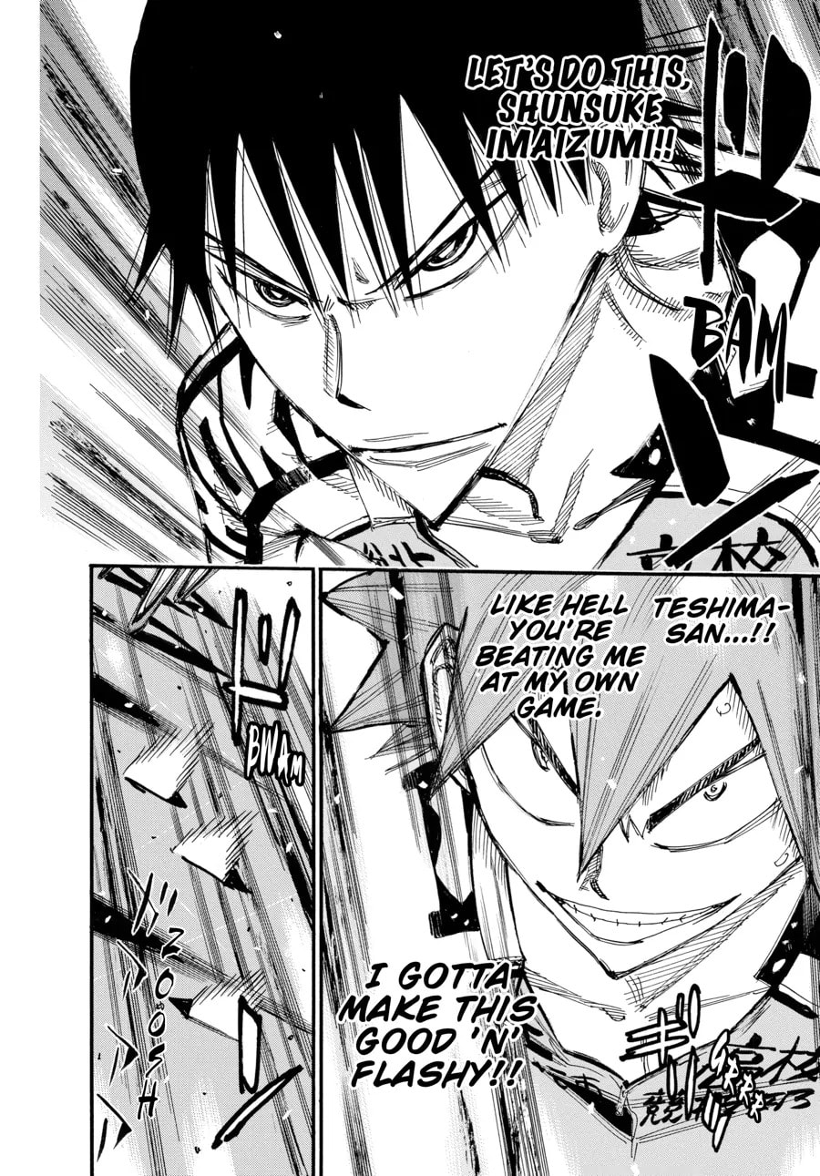 Yowamushi Pedal Chapter 483 page 5 - 