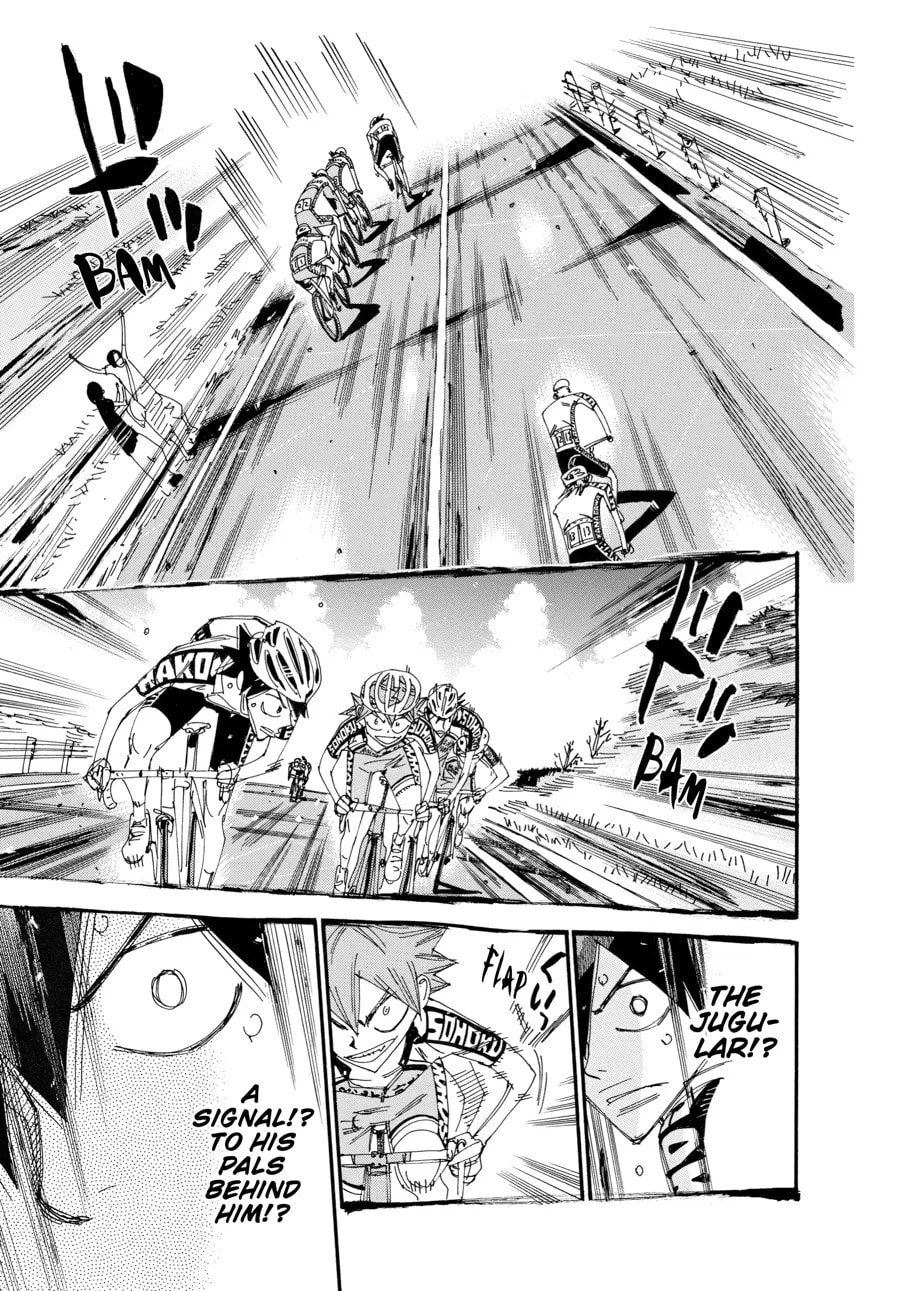 Yowamushi Pedal Chapter 483 page 8 - 