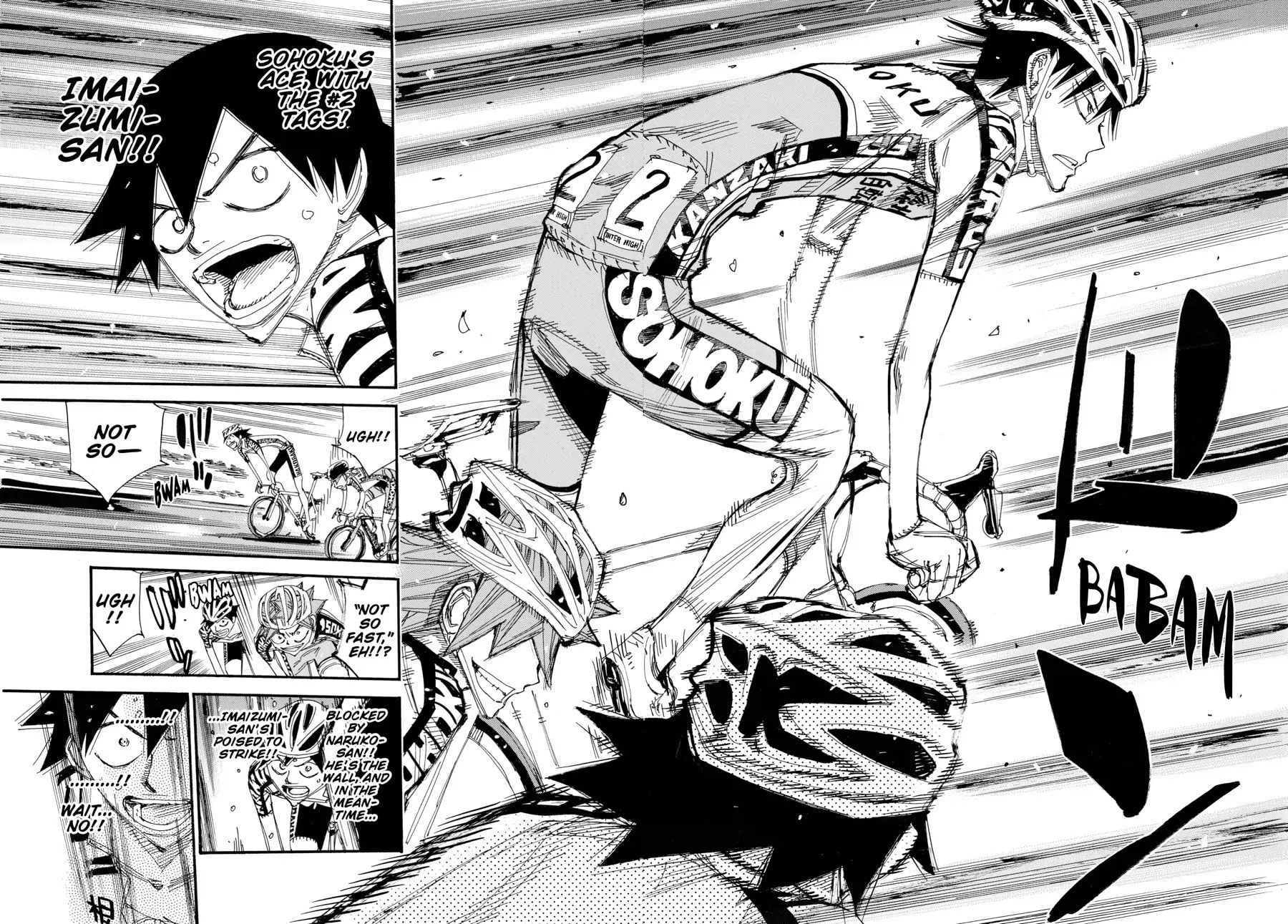 Yowamushi Pedal Chapter 483 page 9 - 