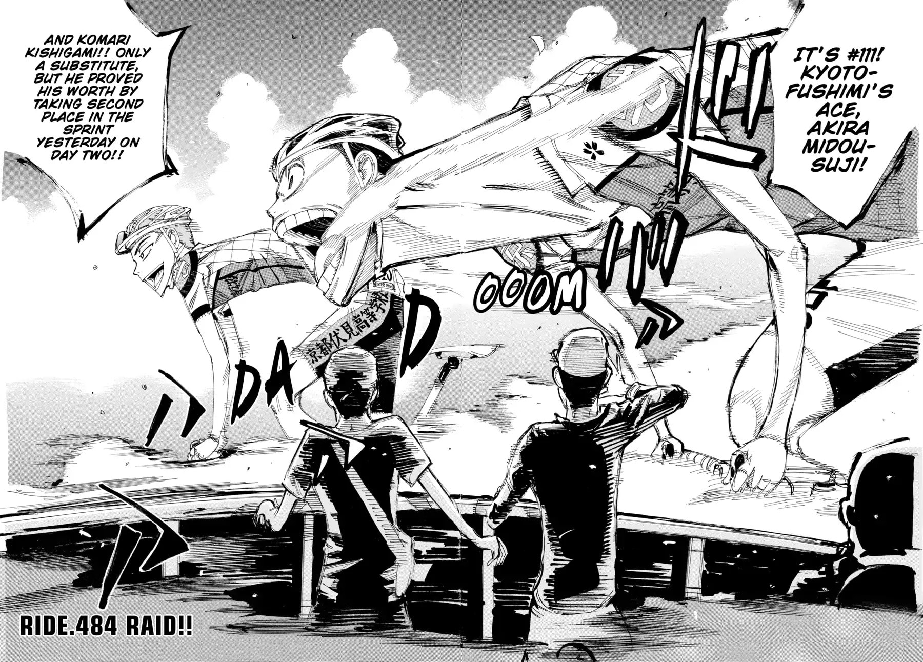 Yowamushi Pedal Chapter 484 page 2 - 