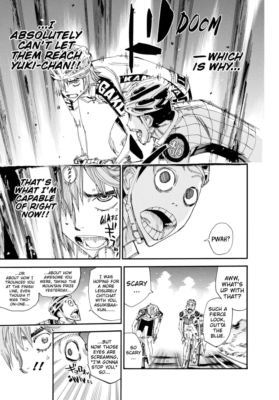 Yowamushi Pedal Chapter 484 page 11 - 