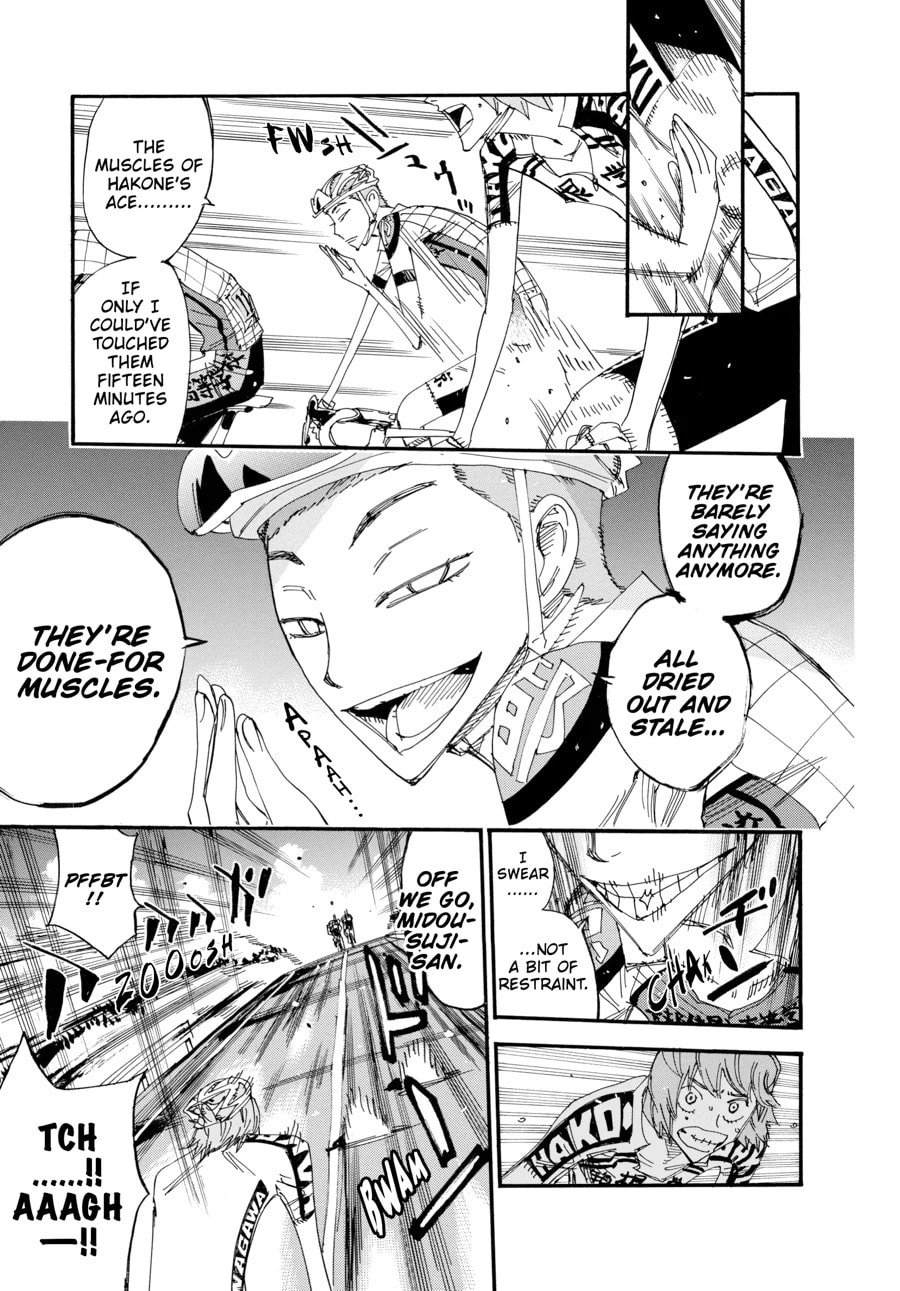 Yowamushi Pedal Chapter 484 page 14 - 