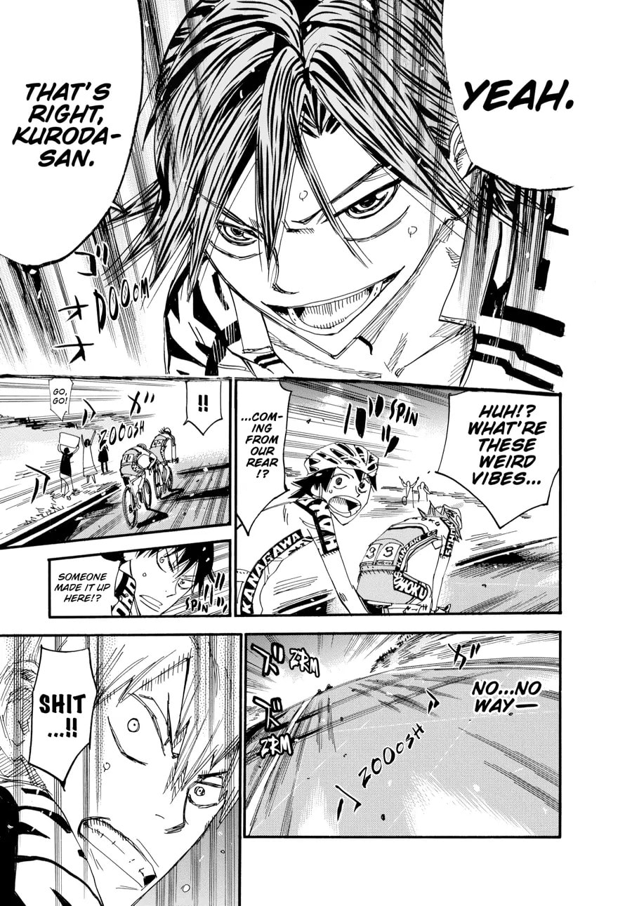 Yowamushi Pedal Chapter 484 page 16 - 