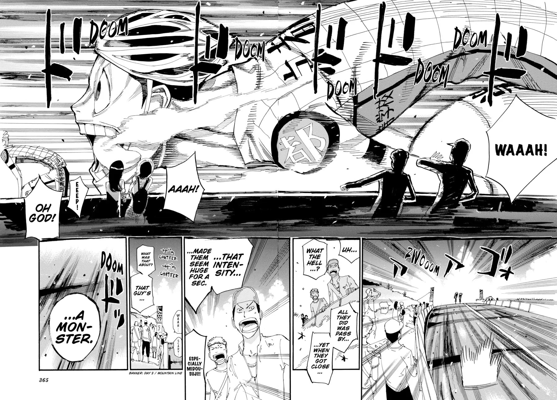 Yowamushi Pedal Chapter 484 page 3 - 