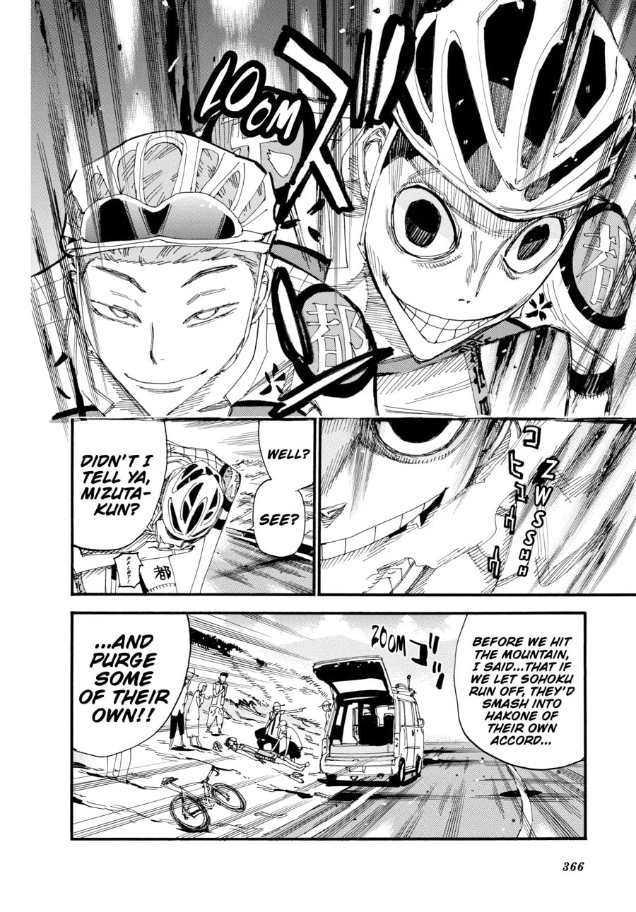 Yowamushi Pedal Chapter 484 page 4 - 