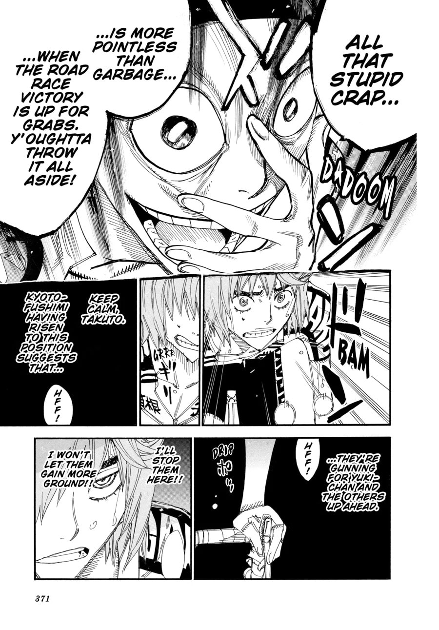 Yowamushi Pedal Chapter 484 page 9 - 