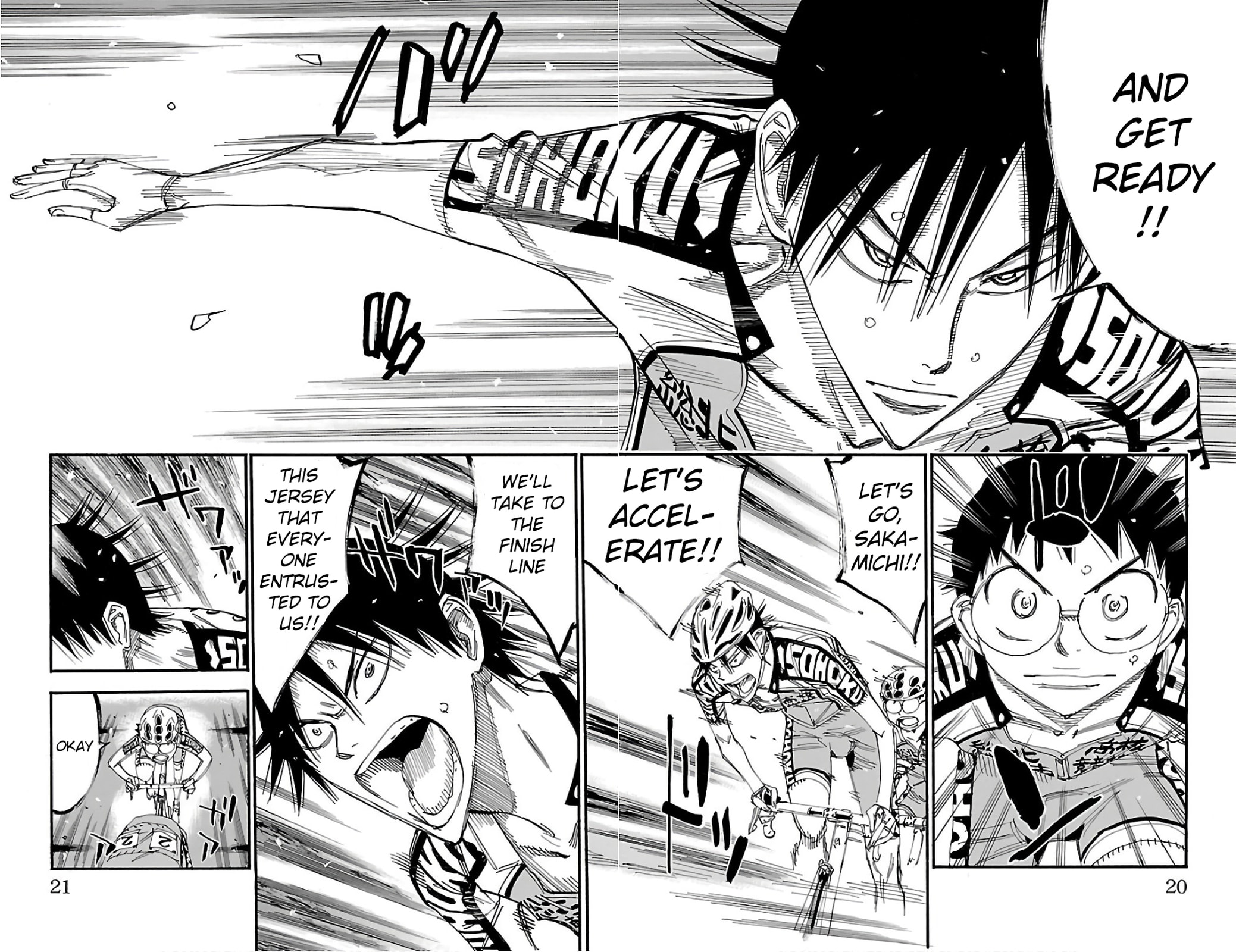 Yowamushi Pedal Chapter 485 page 13 - 