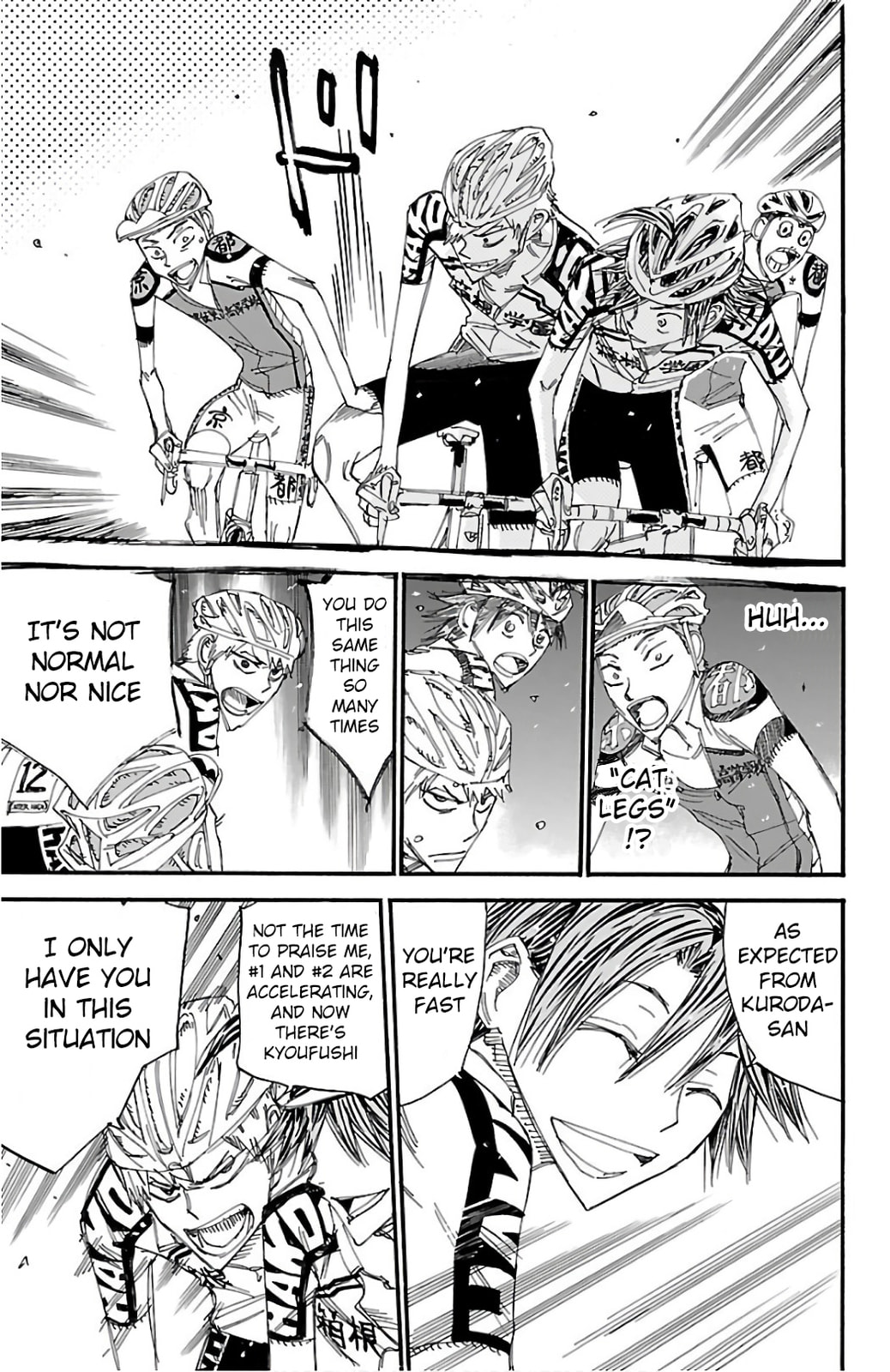 Yowamushi Pedal Chapter 485 page 15 - 