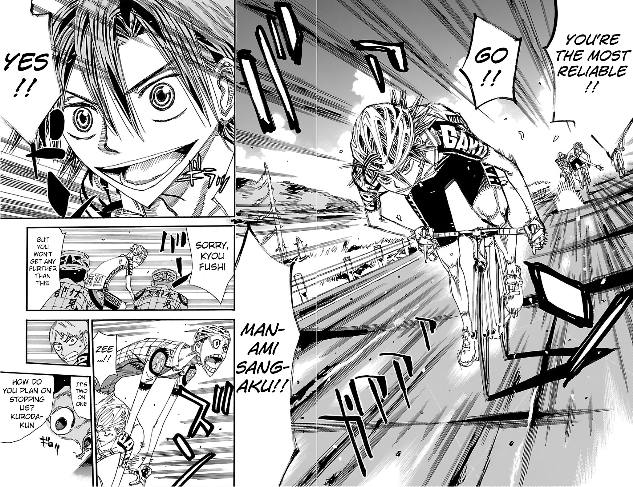Yowamushi Pedal Chapter 485 page 18 - 