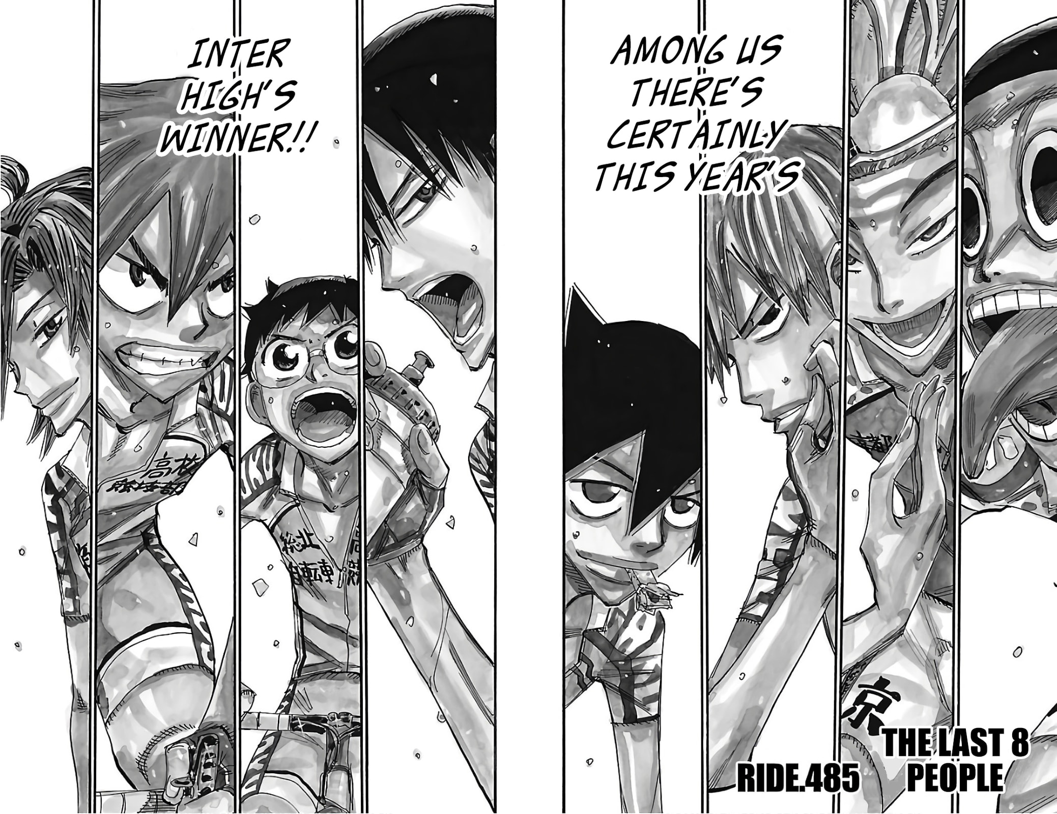 Yowamushi Pedal Chapter 485 page 3 - 