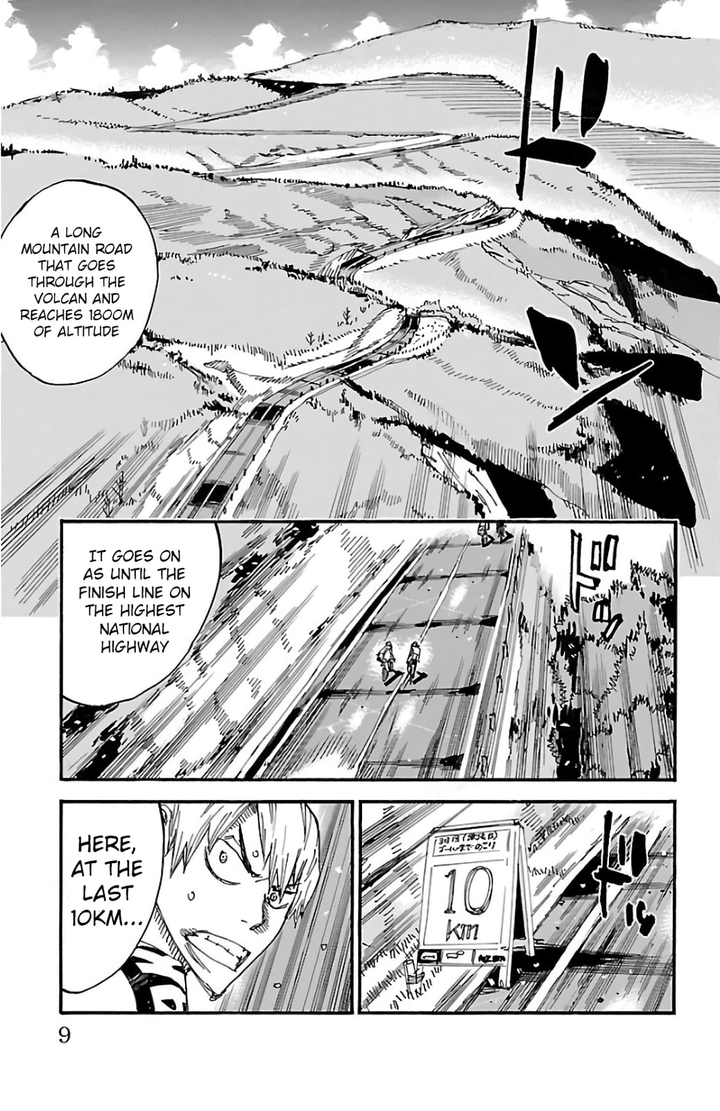 Yowamushi Pedal Chapter 485 page 4 - 