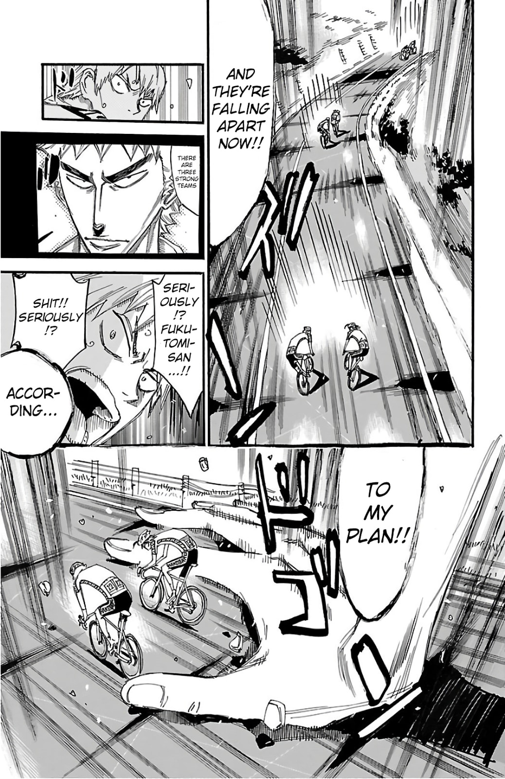 Yowamushi Pedal Chapter 485 page 7 - 
