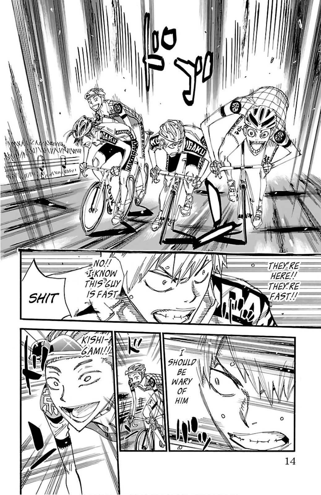 Yowamushi Pedal Chapter 485 page 8 - 