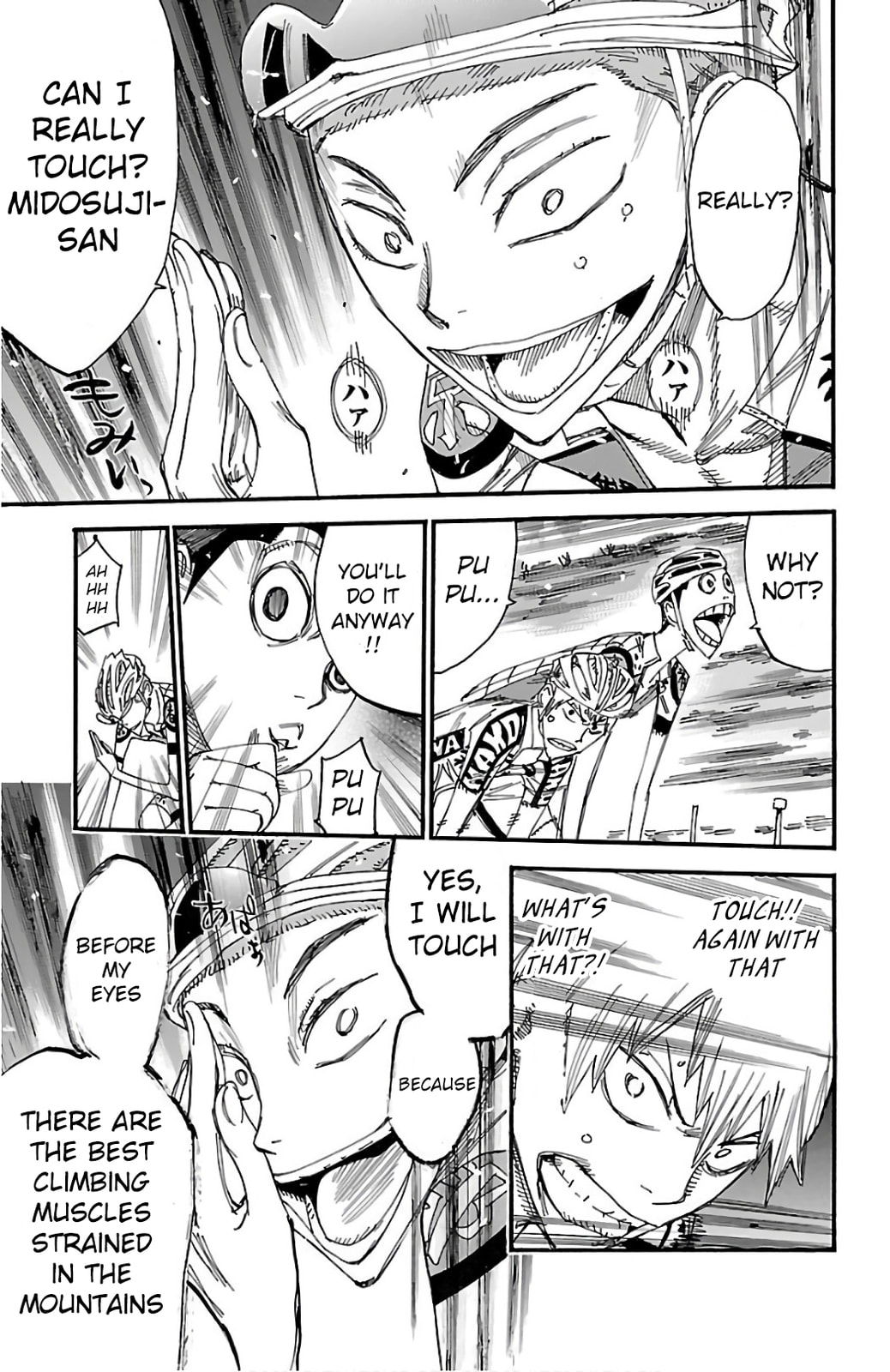 Yowamushi Pedal Chapter 485 page 9 - 